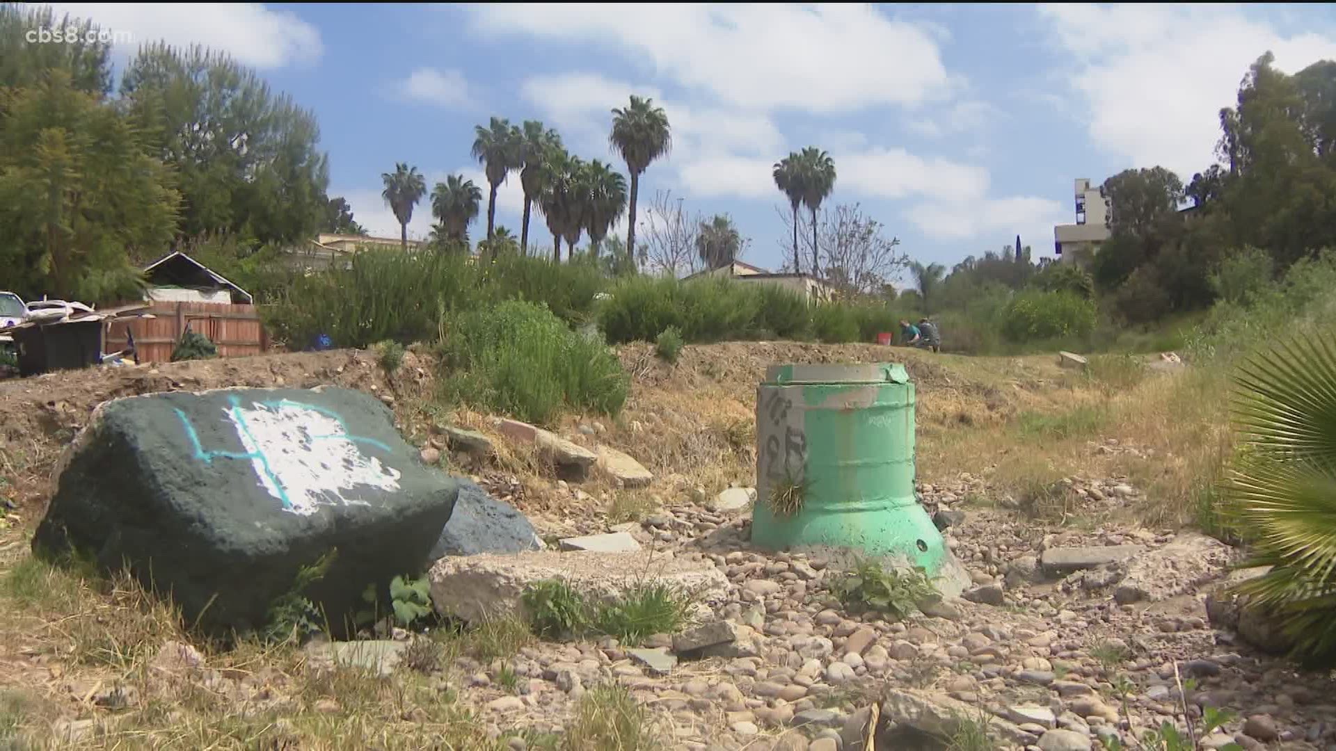 As of 5 pm on Saturday, The Creek to Bay Clean Up has reported over 13,000 pounds of trash picked up.