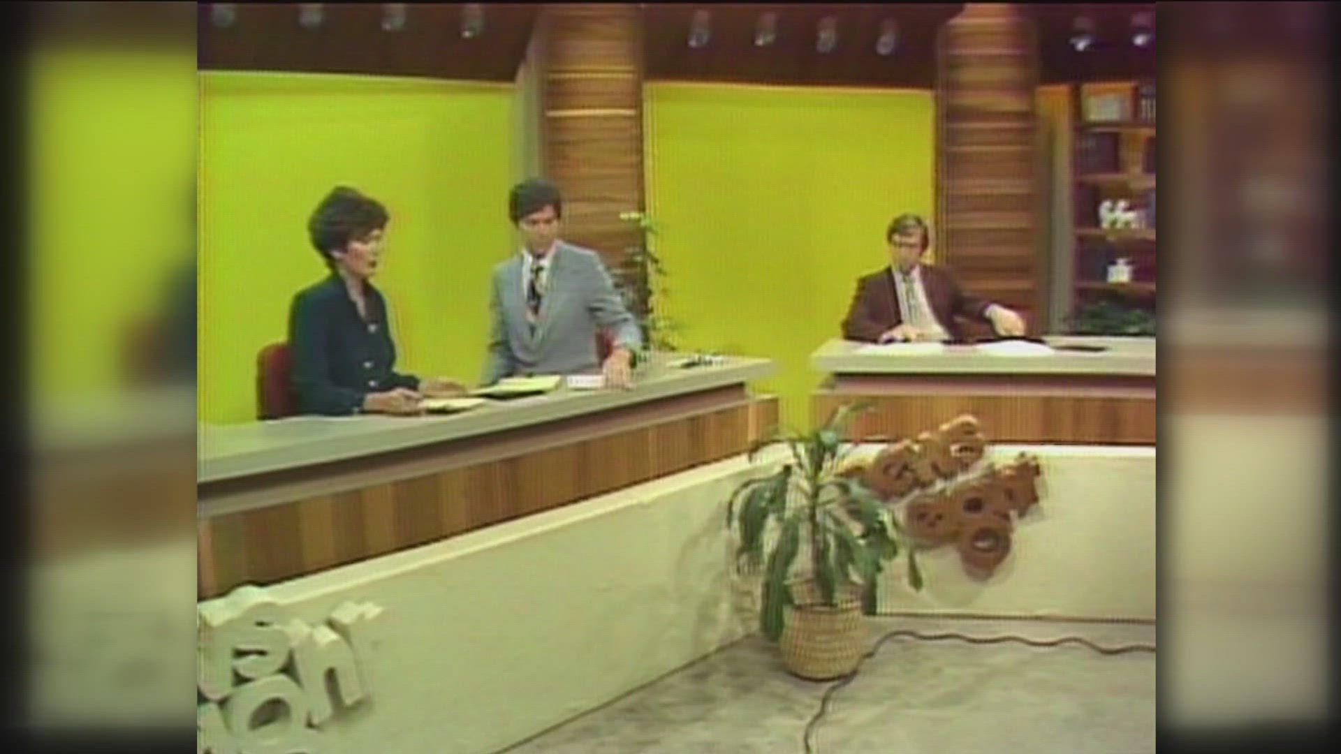 Long-time San Diegans might recognize familiar KFMB faces, Allison ross, Michael tuck and Ted Leitner.